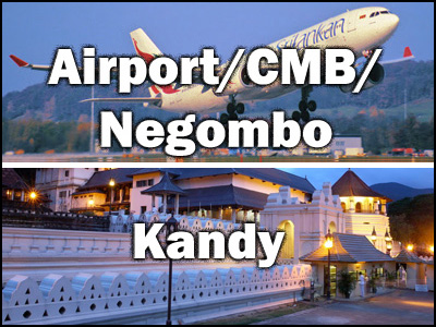 airport-to-kandy or kandy to airport trnasfer