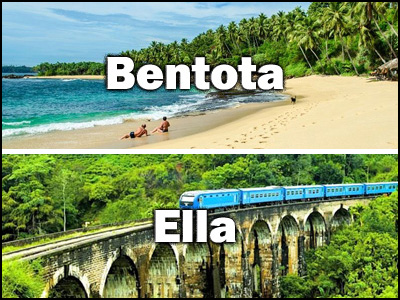 Bentota to Ella or Bentota to Ella Trnasfer